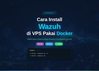Cara install wazuh vps docker siem tutorial
