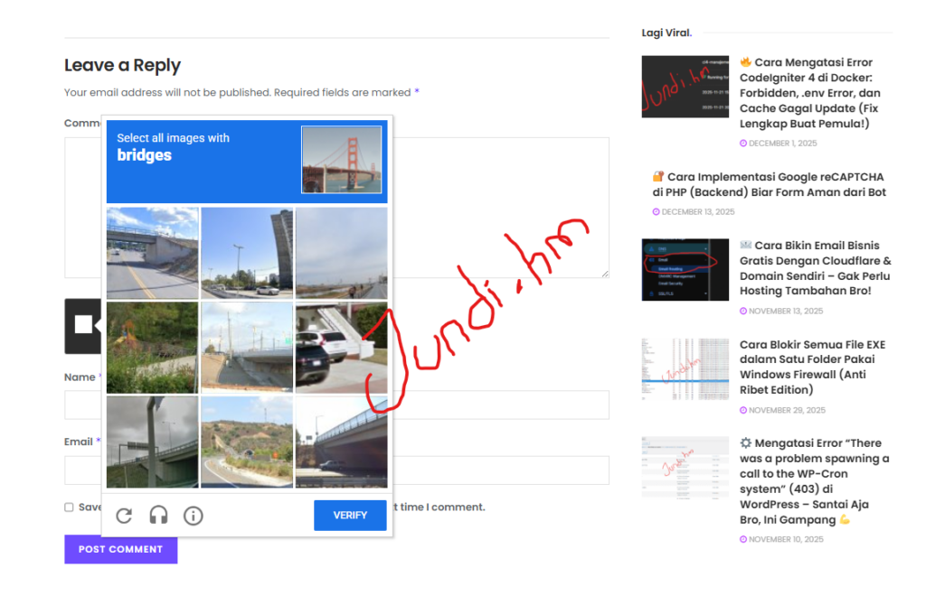 Test Implementasi