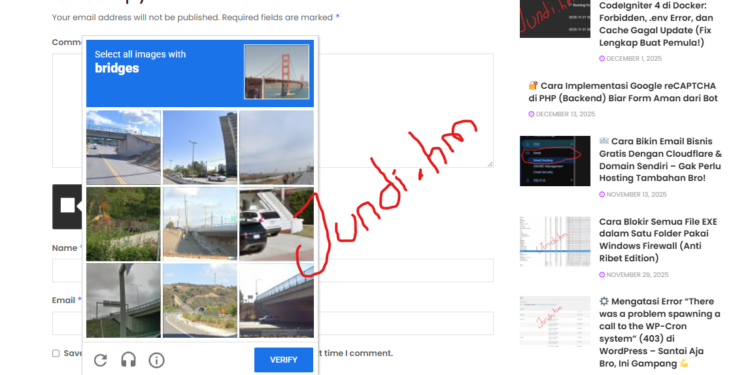 Google Recaptha v3