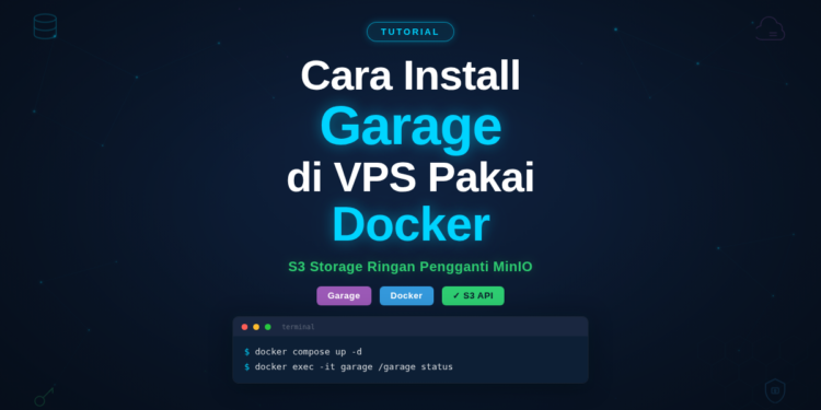 Cara install garage vps docker s3