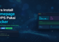 Cara install homepage vps docker