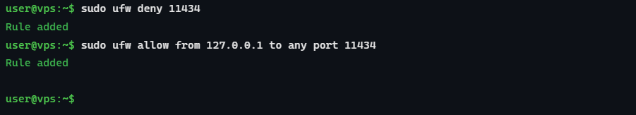 Port Ollama