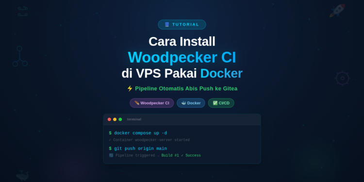 Woodpecker ci vps docker installation
